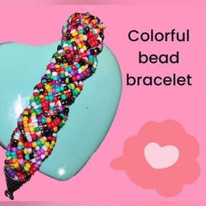 Braided Seed Bead Bracelet